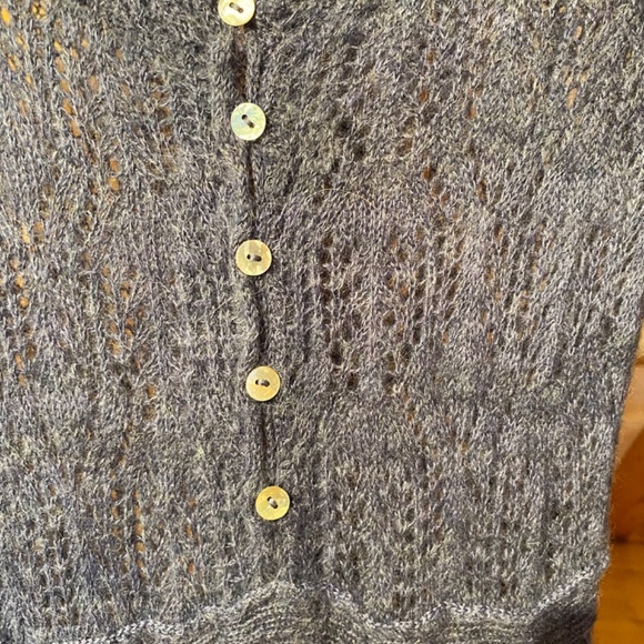 Peruvian Connection x s Bonita blur alpaca lace knit dress - Picture 3 of 8